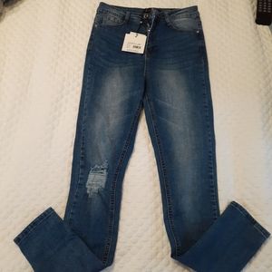 Missguided Denim Sinner Jeans High Waist Authentic